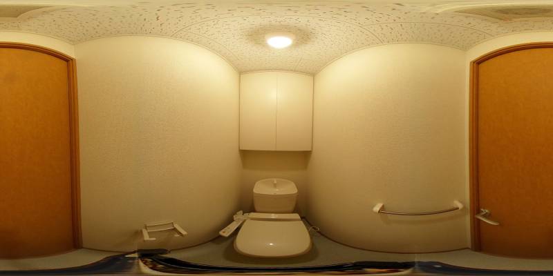 パノラマ画像トイレ