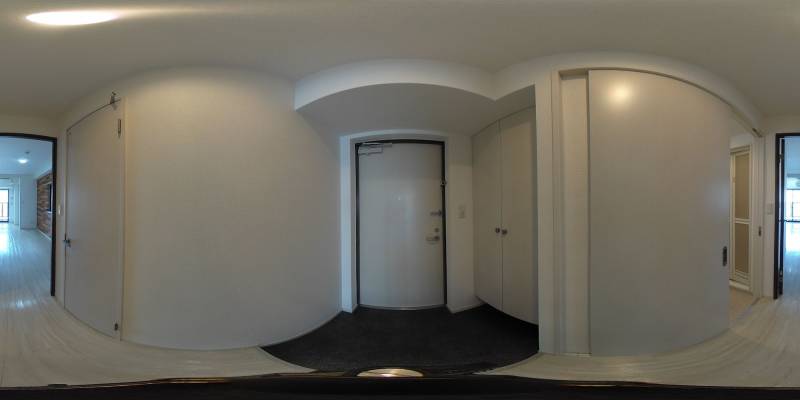 パノラマ画像玄関