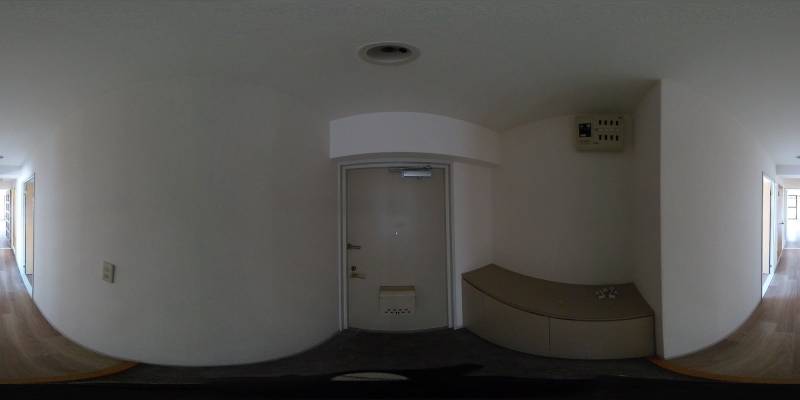 パノラマ画像玄関