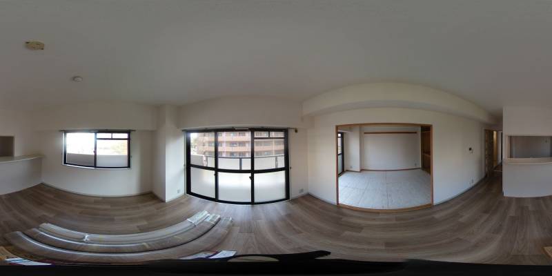 パノラマ画像リビング