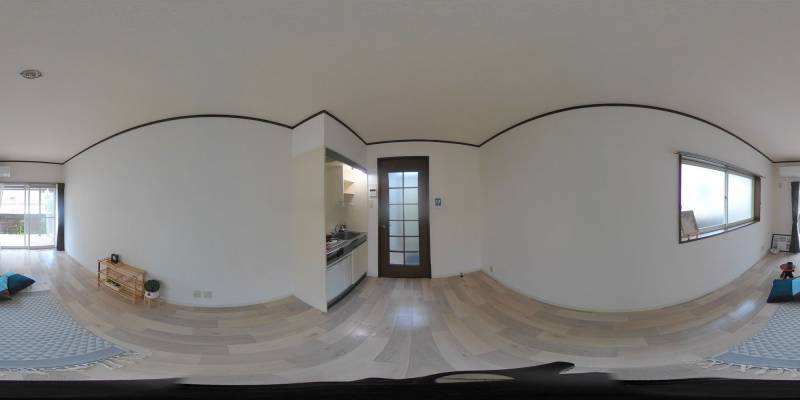 パノラマ画像洋室