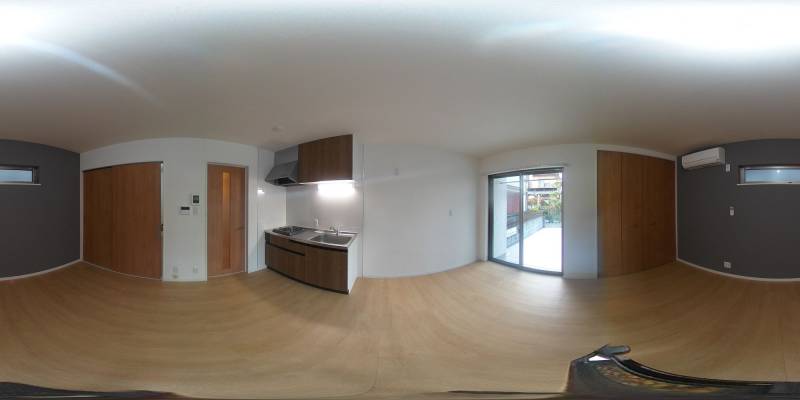 パノラマ画像リビング