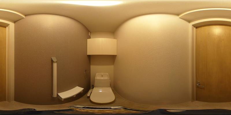 パノラマ画像トイレ