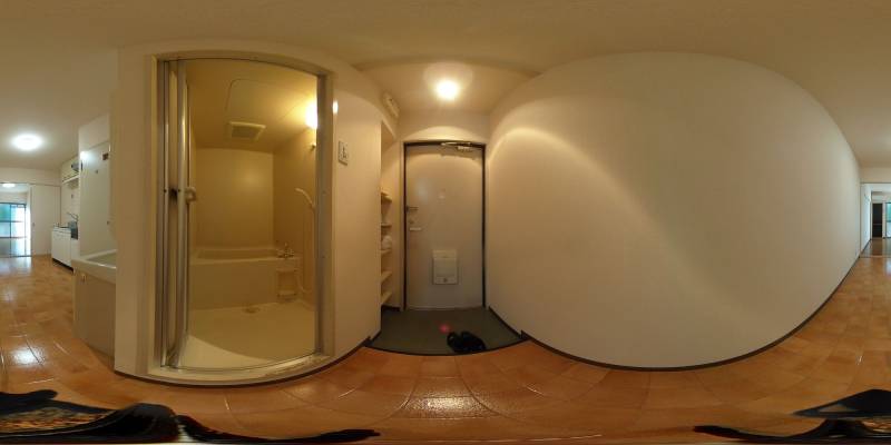 パノラマ画像玄関