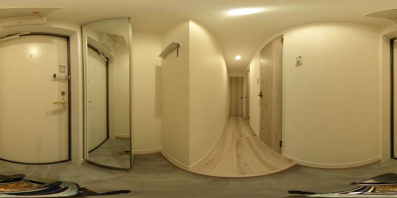 パノラマ画像玄関