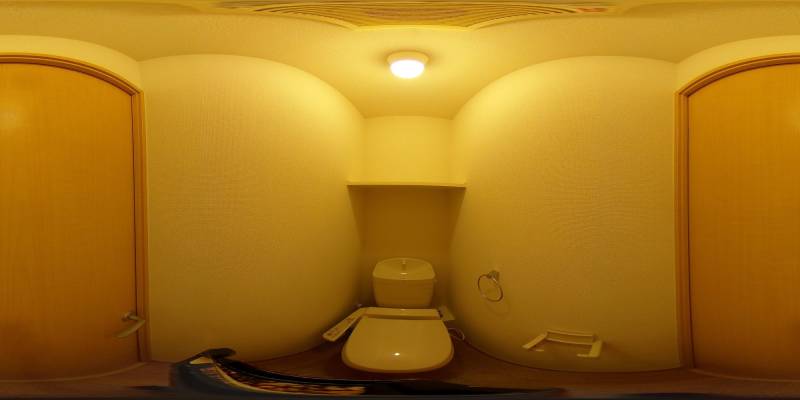 パノラマ画像トイレ