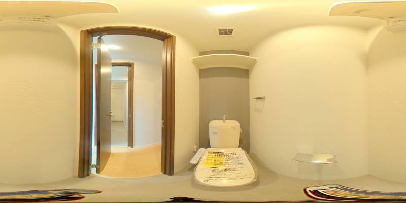 パノラマ画像トイレ