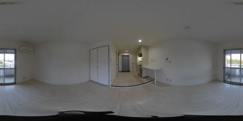 パノラマ画像リビング