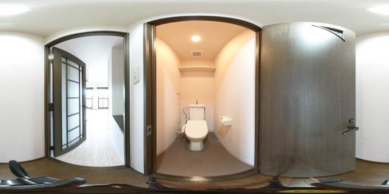 パノラマ画像トイレ