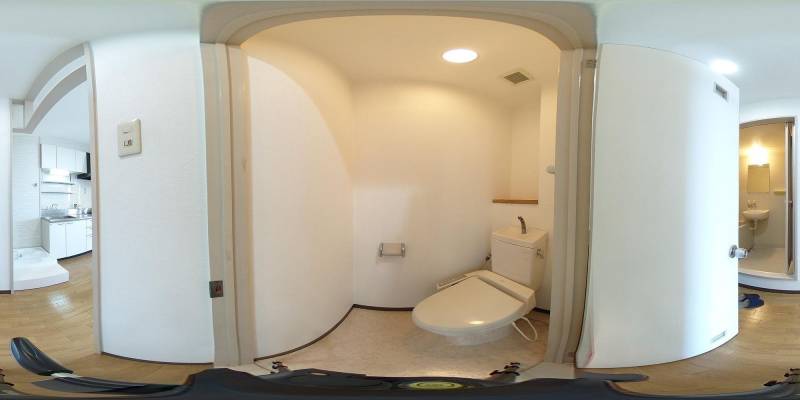 パノラマ画像トイレ