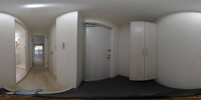 パノラマ画像玄関