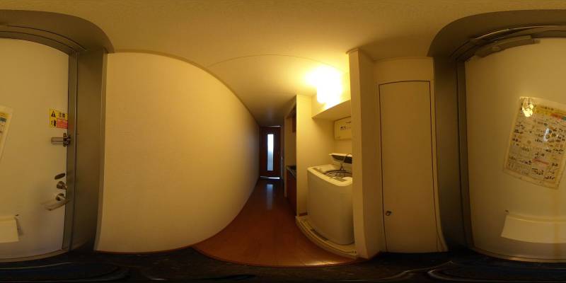 パノラマ画像玄関