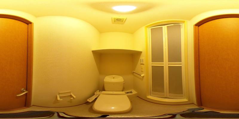 パノラマ画像トイレ