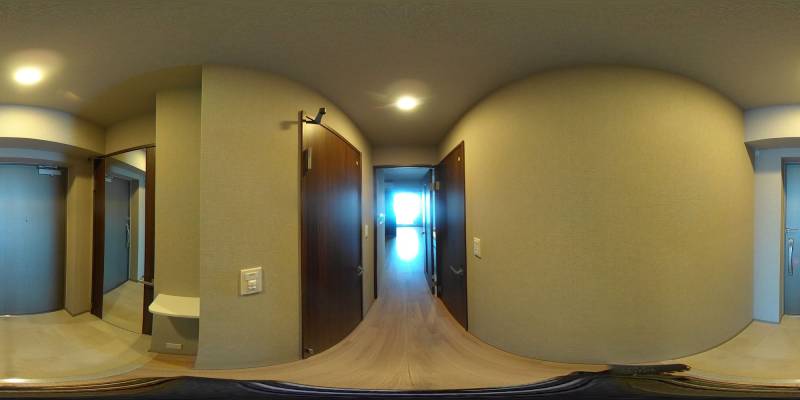 パノラマ画像玄関