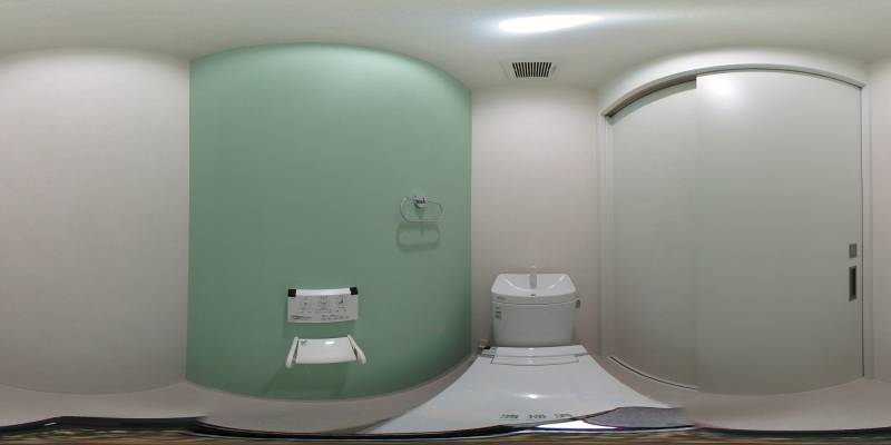 パノラマ画像トイレ