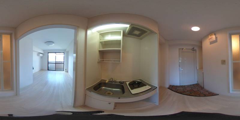 パノラマ画像キッチン