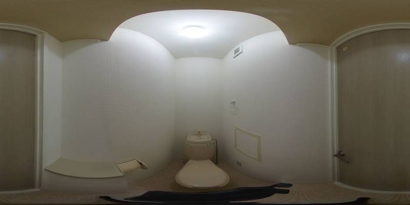 パノラマ画像トイレ