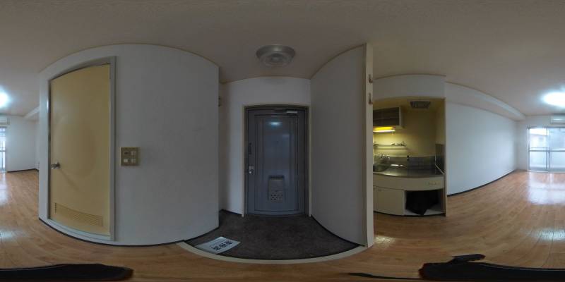 パノラマ画像玄関