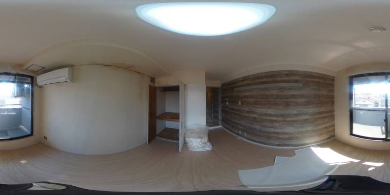 パノラマ画像洋室