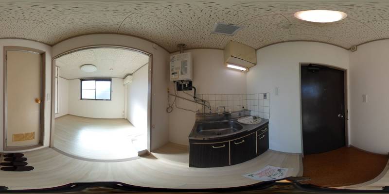 パノラマ画像玄関