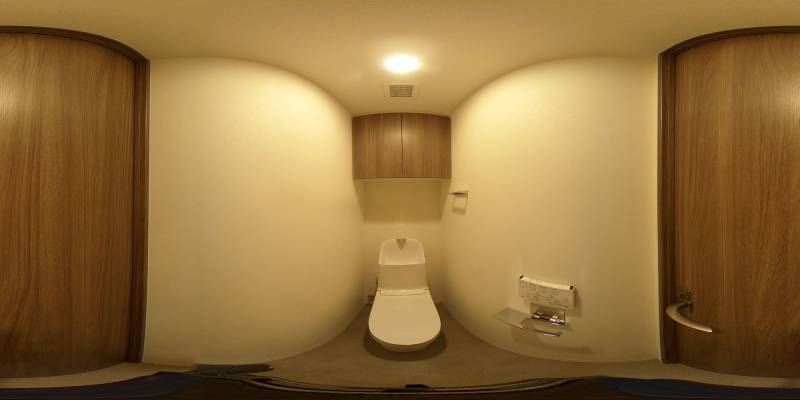 パノラマ画像トイレ