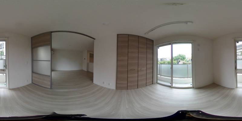 パノラマ画像洋室