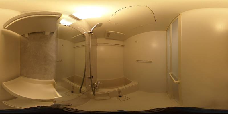 パノラマ画像バスルーム