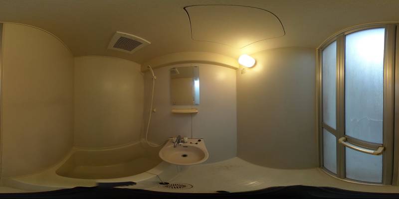 パノラマ画像洗面所