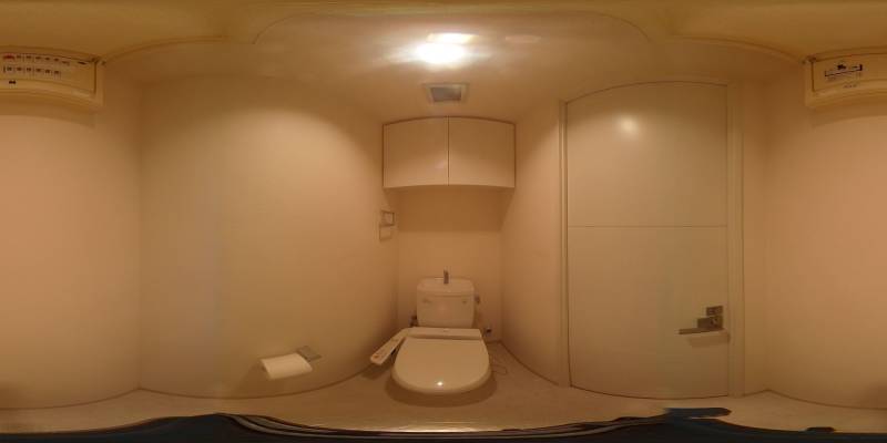 パノラマ画像トイレ