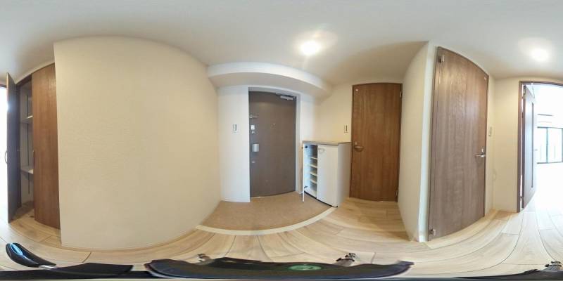 パノラマ画像玄関