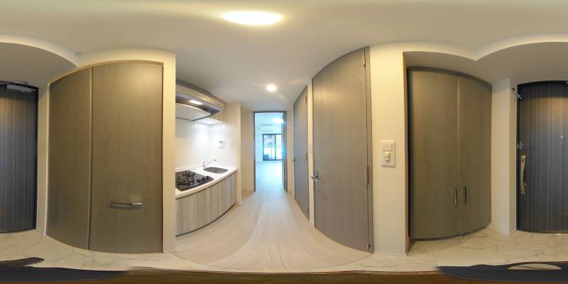 パノラマ画像玄関