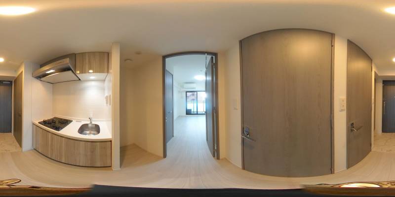 パノラマ画像キッチン