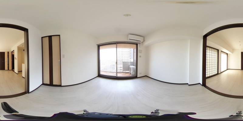 パノラマ画像洋室