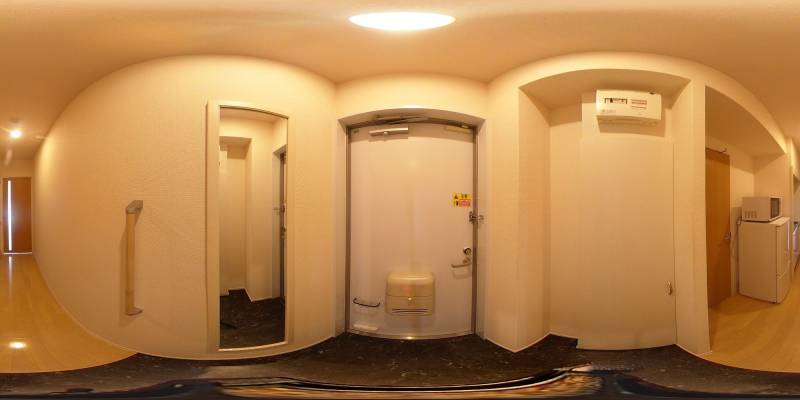 パノラマ画像玄関