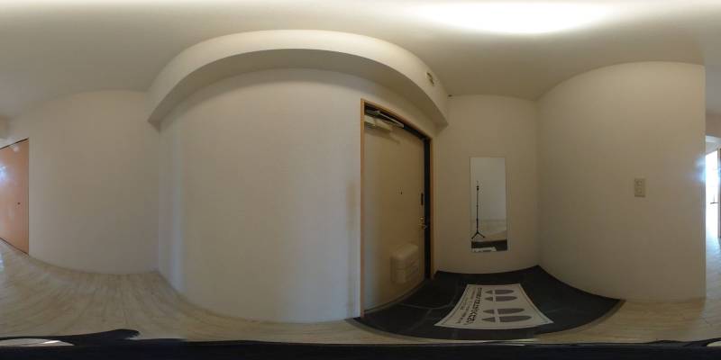 パノラマ画像玄関