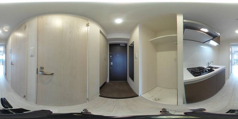 パノラマ画像玄関