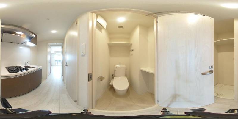 パノラマ画像トイレ