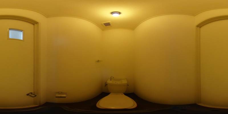 パノラマ画像トイレ