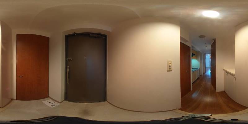 パノラマ画像玄関