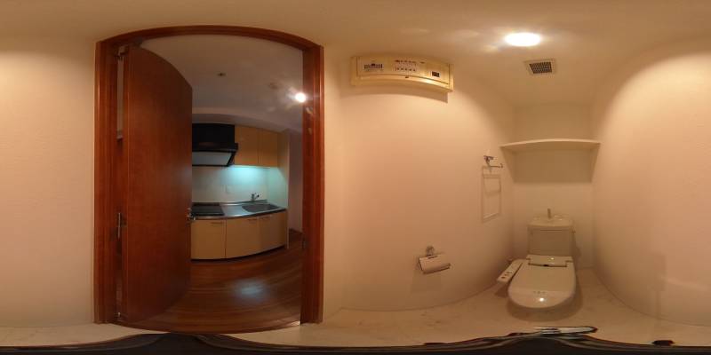 パノラマ画像トイレ