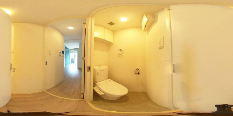 パノラマ画像トイレ