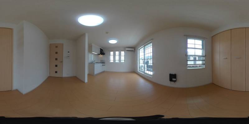 パノラマ画像洋室