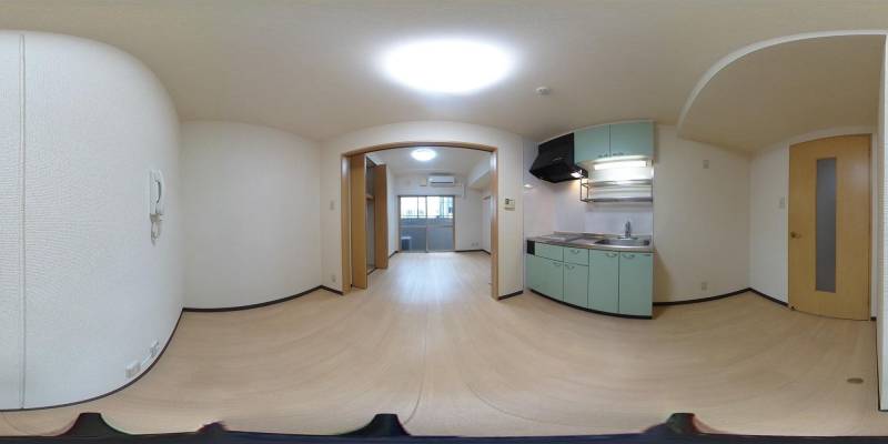 パノラマ画像洋室