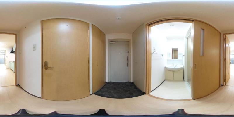 パノラマ画像玄関