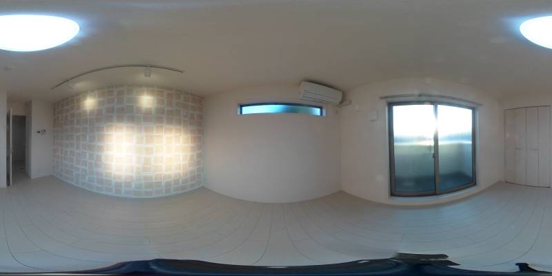 パノラマ画像洋室