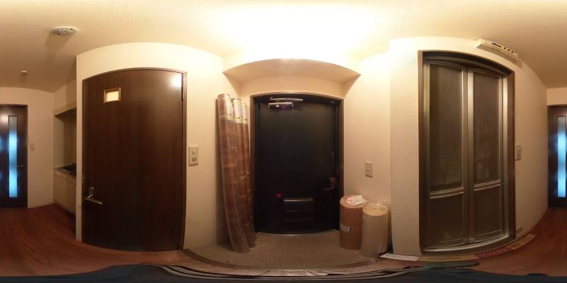 パノラマ画像玄関