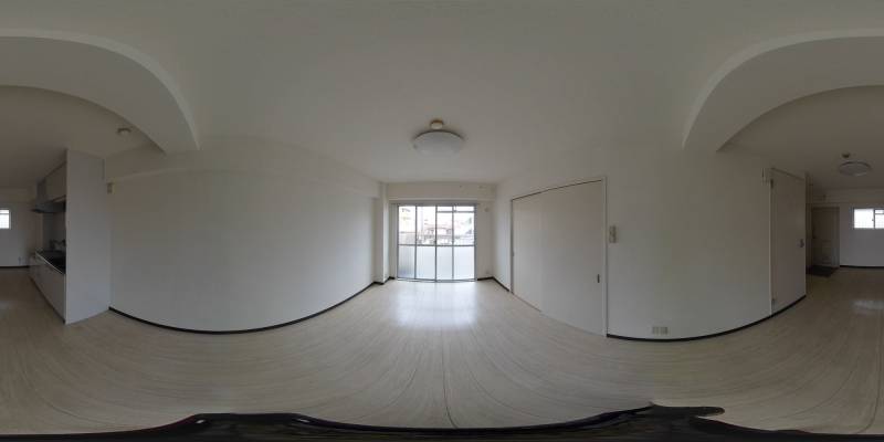 パノラマ画像リビング