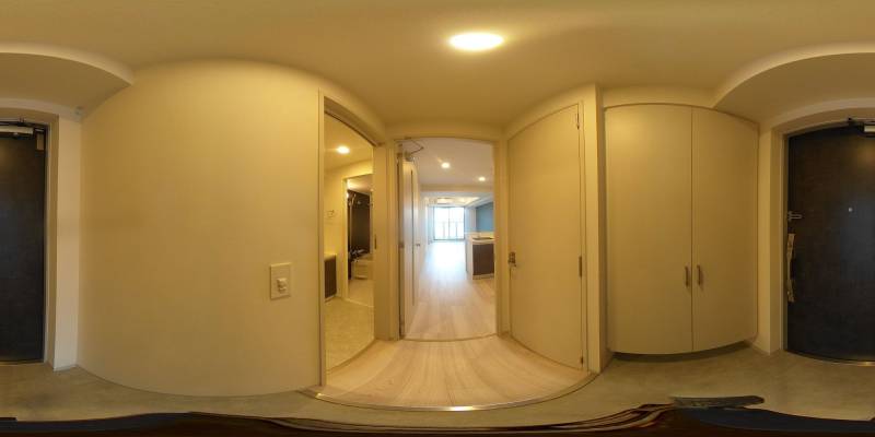 パノラマ画像玄関