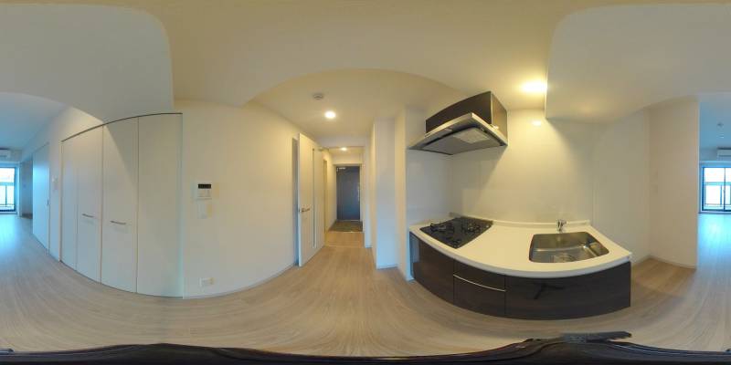 パノラマ画像キッチン