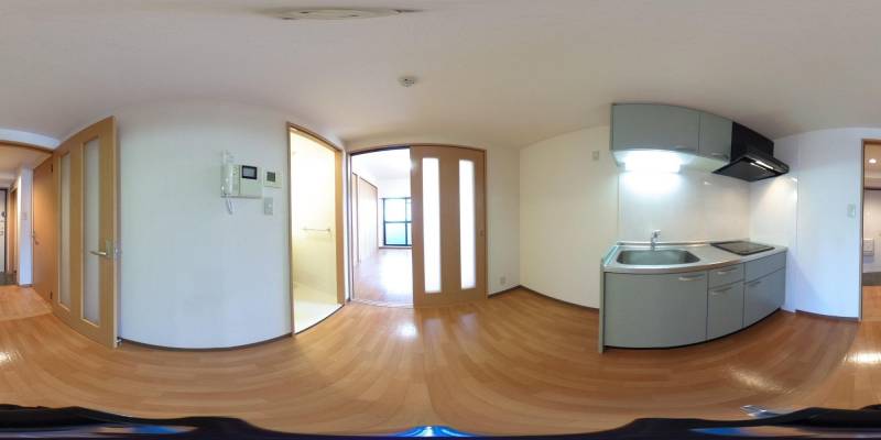 パノラマ画像リビング